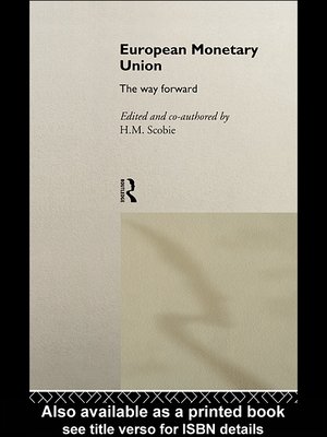 cover image of European Monetary Union